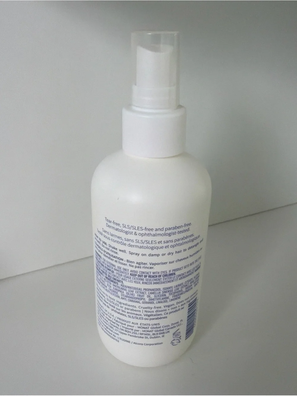MONAT Junior Gentle Detangler 6 Oz Fl